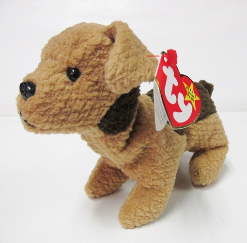 "Tuffy" Terrier Dog<br>Ty Beanie Baby-4th GENERATION SWING<BR>(Click on picture-FULL DETAILS)